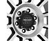 Pro Comp Wheels Rockwell Black Machined 6-Lug Wheel; 20x9; -12mm Offset (05-15 Tacoma)