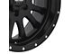 Pro Comp Wheels Syndrome Satin Black 6-Lug Wheel; 17x9; -6mm Offset (10-24 4Runner)