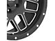 Pro Comp Wheels Vertigo Satin Black Milled 6-Lug Wheel; 20x9; -12mm Offset (03-09 4Runner)