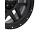 Pro Comp Wheels Phaser Satin Black 6-Lug Wheel; 20x9; -12mm Offset (03-09 4Runner)