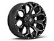 Fuel Wheels Assault Satin Black Milled 6-Lug Wheel; 20x9; 1mm Offset (05-15 Tacoma)