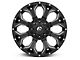 Fuel Wheels Assault Gloss Black 6-Lug Wheel; 20x9; 1mm Offset (2024 Tacoma)