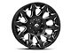 Fuel Wheels Battle Axe Gloss Black Milled 6-Lug Wheel; 20x10; -18mm Offset (05-15 Tacoma)