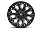 Fuel Wheels Battle Axe Gloss Black Milled 6-Lug Wheel; 20x10; -18mm Offset (05-15 Tacoma)