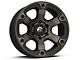 Fuel Wheels Beast Matte Black Machined with Dark Tint 6-Lug Wheel; 17x9; 1mm Offset (2024 Tacoma)