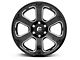 Fuel Wheels Beast Gloss Black Milled 6-Lug Wheel; 20x10; -18mm Offset (05-15 Tacoma)