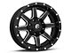 Fuel Wheels Maverick Matte Black Milled 6-Lug Wheel; 17x9; 1mm Offset (05-15 Tacoma)