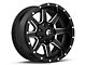 Fuel Wheels Maverick Matte Black Milled 6-Lug Wheel; 17x9; 1mm Offset (05-15 Tacoma)