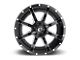 Fuel Wheels Maverick Gloss Black Milled 6-Lug Wheel; 17x9; 1mm Offset (03-09 4Runner)