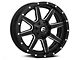 Fuel Wheels Maverick Gloss Black Milled 6-Lug Wheel; 20x9; 1mm Offset (03-09 4Runner)