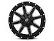 Fuel Wheels Maverick Gloss Black Milled 6-Lug Wheel; 20x9; 1mm Offset (03-09 4Runner)