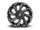 Fuel Wheels Razor Matte Black Milled 6-Lug Wheel; 18x9; 20mm Offset (10-24 4Runner)