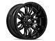 Fuel Wheels Sledge Gloss Black Milled 6-Lug Wheel; 20x9; 1mm Offset (05-15 Tacoma)