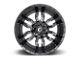 Fuel Wheels Sledge Gloss Black Milled 6-Lug Wheel; 20x9; 1mm Offset (03-09 4Runner)