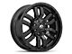 Fuel Wheels Sledge Matte Black 6-Lug Wheel; 20x9; 1mm Offset (16-23 Tacoma)