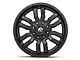 Fuel Wheels Sledge Matte Black 6-Lug Wheel; 20x9; 1mm Offset (16-23 Tacoma)