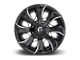 Fuel Wheels STRYKR Gloss Black Milled 6-Lug Wheel; 17x9; 20mm Offset (10-24 4Runner)