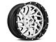 Fuel Wheels Triton Chrome with Gloss Black Lip 6-Lug Wheel; 20x10; -19mm Offset (16-23 Tacoma)