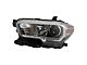 Headlights; Chrome Housing; Clear Lens (16-23 Tacoma w/ LED Running Lights & Fog Lights)