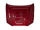 Replacement Aftermarket Hood with Scoop Opening; Barcelona Red Mica (16-23 Tacoma)