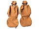 Covercraft SeatSaver Custom Front Seat Covers; Carhartt Brown (16-23 Tacoma w/ Bucket Seats)