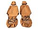 Covercraft SeatSaver Custom Front Seat Covers; Carhartt Brown (16-23 Tacoma w/ Bucket Seats)