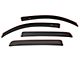 Low Profile Ventvisor Window Deflectors; Front and Rear; Matte Black (16-23 Tacoma Double Cab)