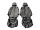 Covercraft Seat Saver Waterproof Polyester Custom Front Row Seat Covers; Gray (16-23 Tacoma w/ Bucket Seats)
