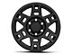 TRD 4Runner Style Matte Black 6-Lug Wheel; 17x7; 4mm Offset (2024 Tacoma)