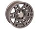TRD 4Runner Style Satin Graphite 6-Lug Wheel; 17x7; 4mm Offset (2024 Tacoma)