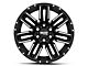 Moto Metal MO978 Razor Satin Black Machined 6-Lug Wheel; 20x10; -24mm Offset (05-15 Tacoma)