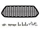 1-Piece Steel Upper Grille Overlay; Honeycomb (16-17 Tacoma)