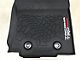 Toyota TRD Pro All-Weather Front and Rear Floor Liners; Black (16-23 Tacoma Double Cab w/ Manual Transmission)