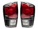 Toyota TRD Pro Tail Lights; Black Housing; Clear Lens (16-23 Tacoma)