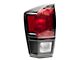 Toyota TRD Pro Tail Lights; Black Housing; Clear Lens (16-23 Tacoma)