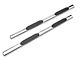 RedRock 5-Inch Oval Straight End Side Step Bars; Stainless Steel (07-21 Tundra CrewMax)