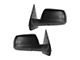 Powered Heated Mirrors; Textured Black (14-15 Tundra)