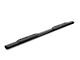 Barricade 5-Inch Oval Straight End Side Step Bars; Black (22-24 Tundra CrewMax)