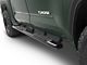 Barricade 5-Inch Oval Straight End Side Step Bars; Black (22-24 Tundra CrewMax)