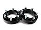 Mammoth 1.25-Inch Billet 6-Lug Wheel Spacers; Black (2022 Tundra)