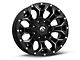 Fuel Wheels Assault Satin Black Milled 6-Lug Wheel; 17x9; -12mm Offset (22-24 Tundra)