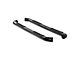 3-Inch Round Side Step Bars; Black (07-21 Tundra Double Cab)