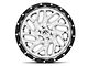 Fuel Wheels Triton Chrome with Gloss Black Lip 6-Lug Wheel; 20x10; -19mm Offset (22-24 Tundra)