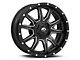 Fuel Wheels Vandal Gloss Black Milled 6-Lug Wheel; 20x9; 1mm Offset (22-24 Tundra)