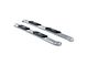 4-Inch Oval Side Step Bars; Stainless Steel (07-21 Tundra CrewMax)