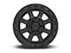 KMC Chase Satin Black with Gloss Black Lip 5-Lug Wheel; 20x9; 18mm Offset (14-21 Tundra)