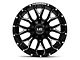 Hardrock Offroad Affliction Gloss Black Milled 5-Lug Wheel; 20x9; 18mm Offset (14-21 Tundra)