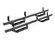 Rough Country Cab Length AL2 Drop Side Step Bars; Black (22-24 Tundra CrewMax)