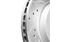 Series B130 Cross-Drilled and Slotted 5-Lug Rotors; Rear Pair (07-21 Tundra)