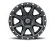 ICON Alloys Rebound Satin Black 5-Lug Wheel; 18x9; 25mm Offset (14-21 Tundra)